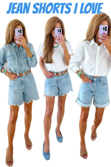 Love all these agolde jean shorts! I did my normal size in the "Stella" and the "parker long". I sized down one in the "dame" 


#LTKfindsunder100 #LTKstyletip #LTKshoecrush