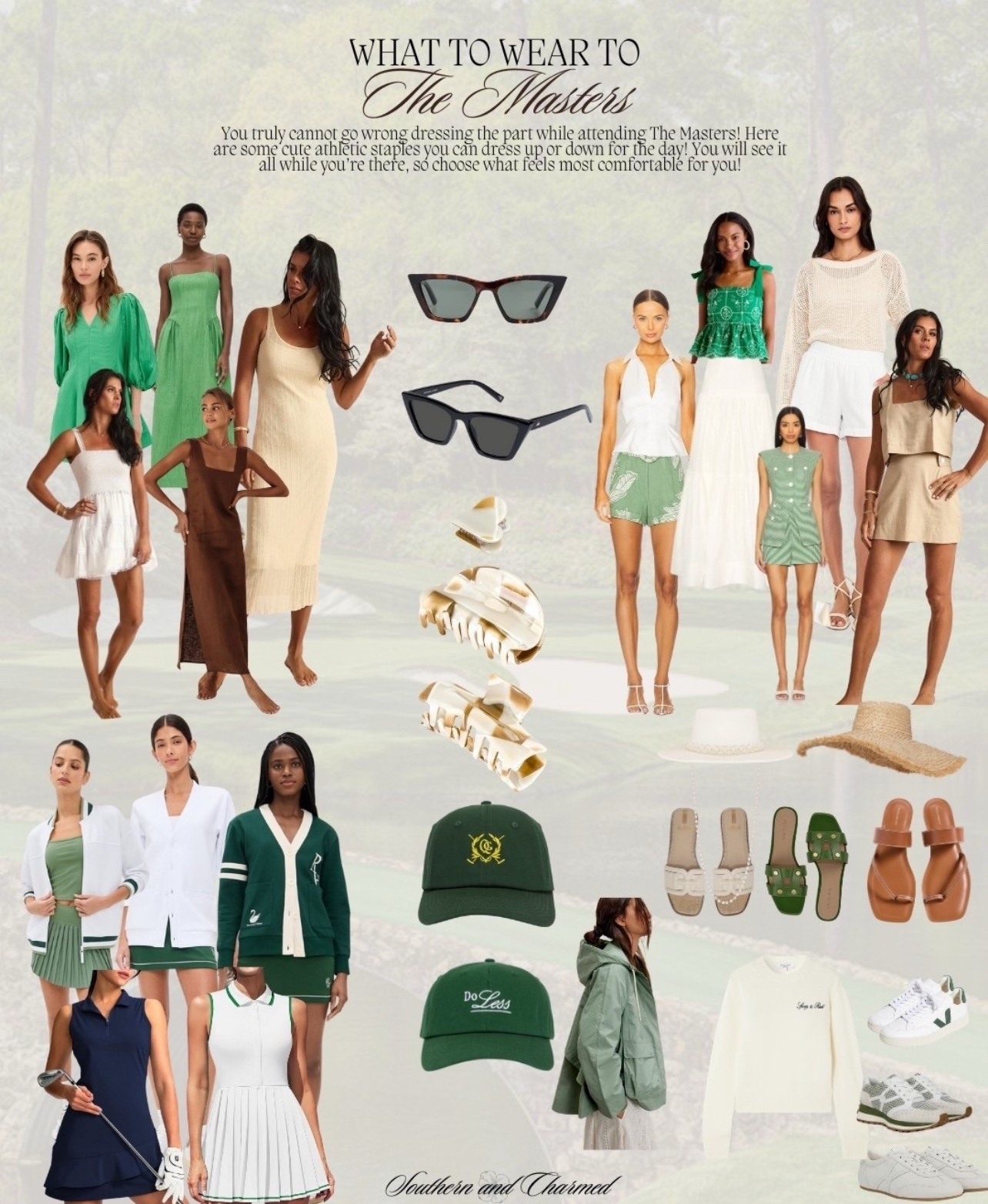 Masters tournament outfit ideas 