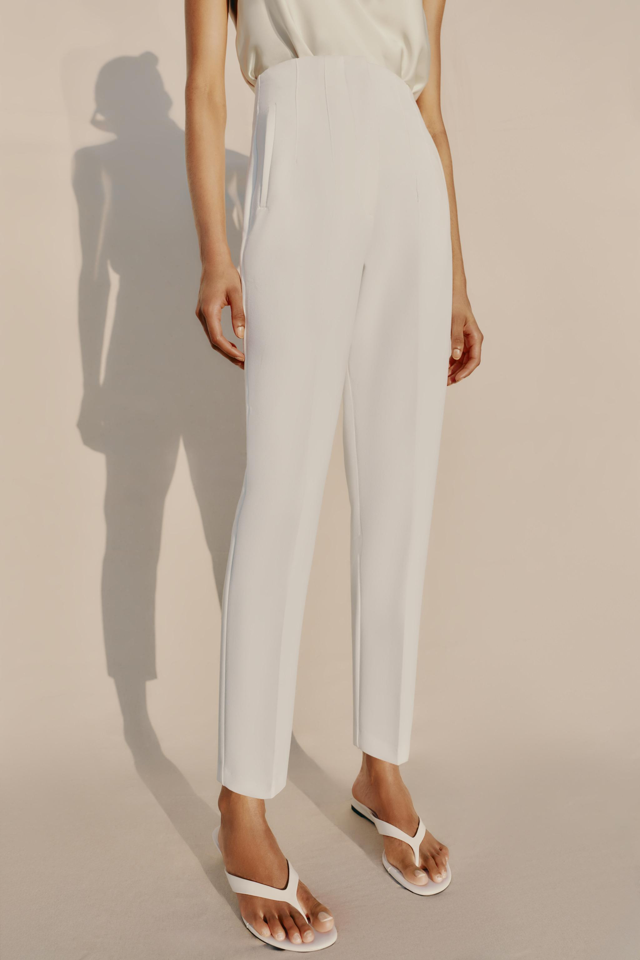 HIGH-WAIST TROUSERS | Zara UK