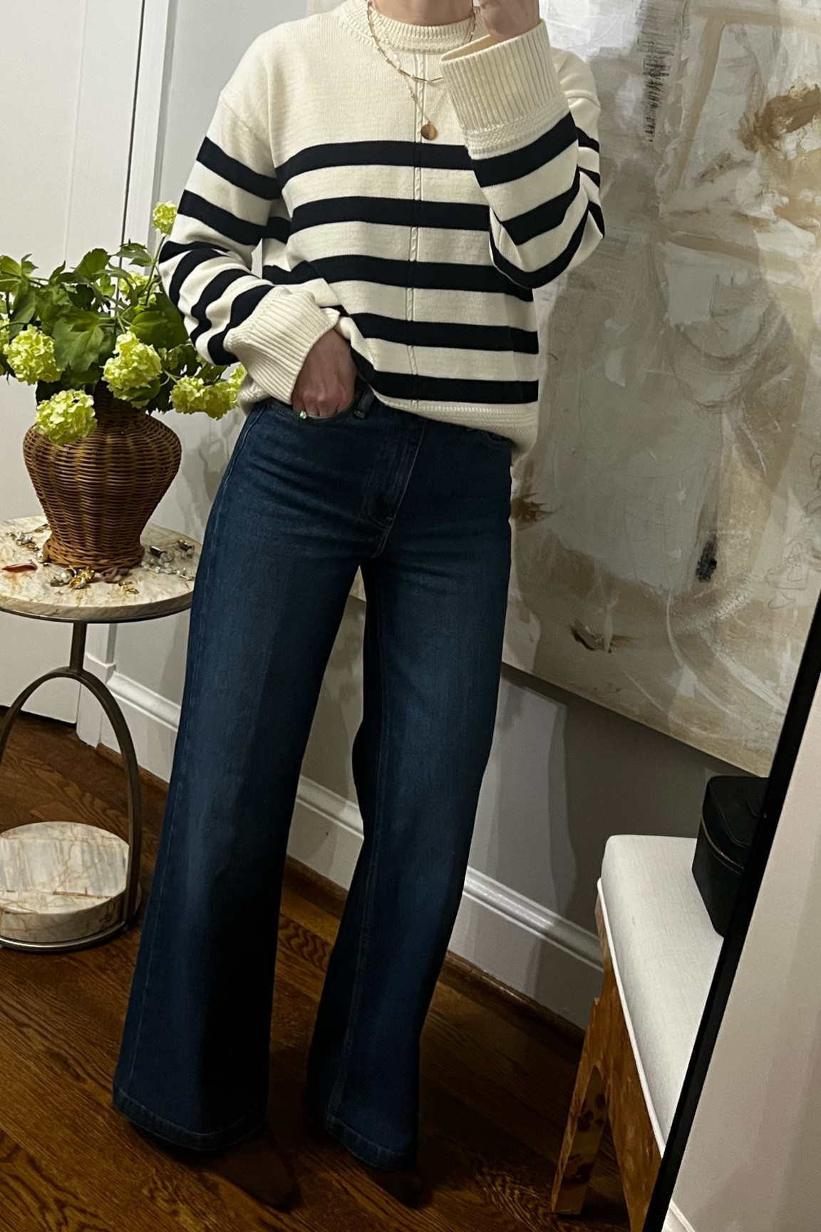 Gap wide leg jeans 

#LTKfindsunder100 #LTKsalealert