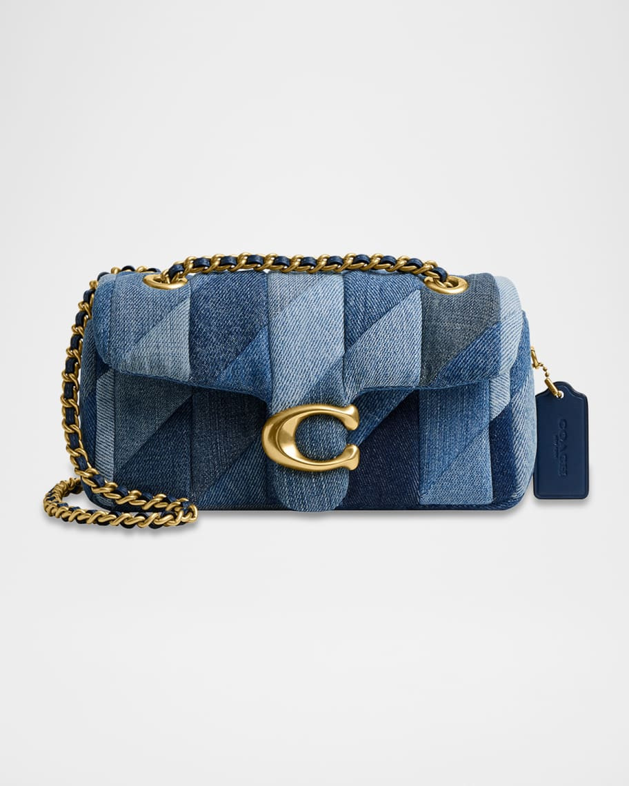 Coach Tabby 20 Quilted Patchwork Denim Shoulder Bag | Neiman Marcus