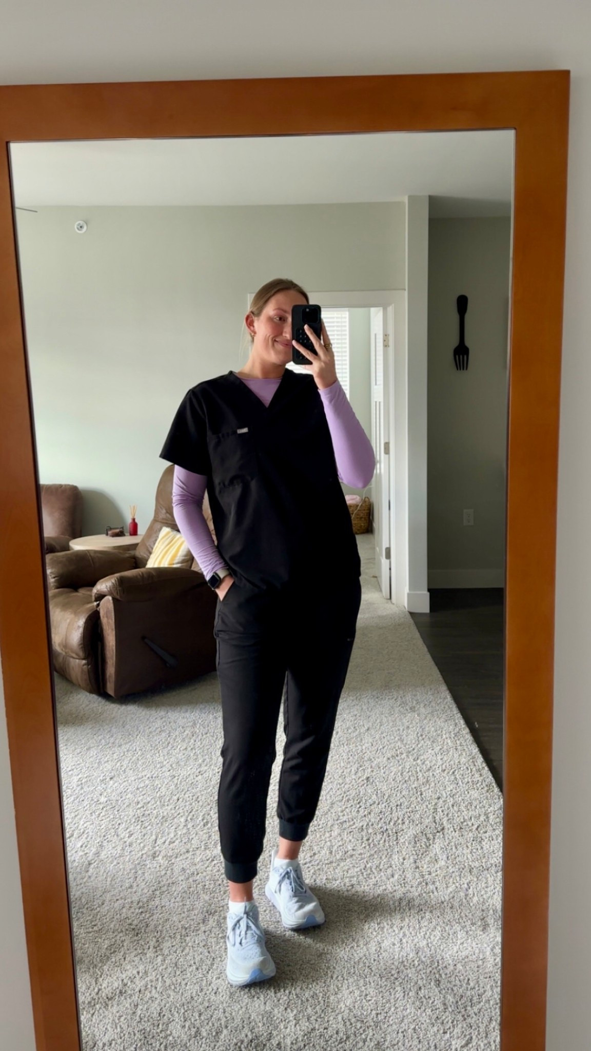 Every day I wear black scrubs, but I try and keep it fun with pops of color! Accessories & shoes are my way of adding a little personality to my scrubs 💜

#LTKSaleAlert #LTKWorkwear #LTKShoeCrush