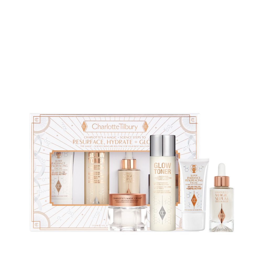 NEW! CHARLOTTE'S 4 MAGIC & SCIENCE STEPS TO RESURFACE, HYDRATE & GLOW | Charlotte Tilbury (UK) 