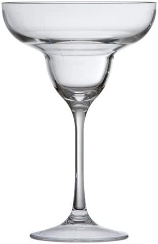 Fortessa Outside Copolyester 10 Ounce Margarita Glass, Set of 6 | Amazon (US)