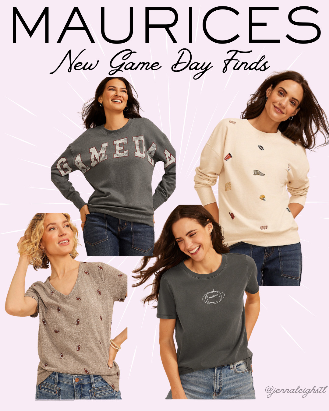 Maurices just dropped some of the cutest new game day finds! These styles are too cute to wait on! 

 #LTKootd #LTKSeasonal #LTKMidsize