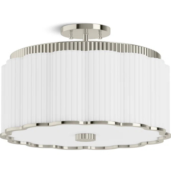 Tresdoux Semi-Flush Light | Wayfair North America
