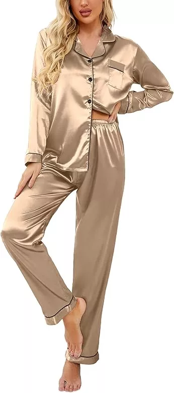  Ekouaer Modal Pajamas For Women Long Sleeve