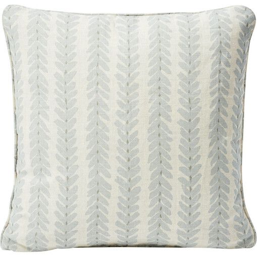 Woodperry Pillow, Blue | Maisonette