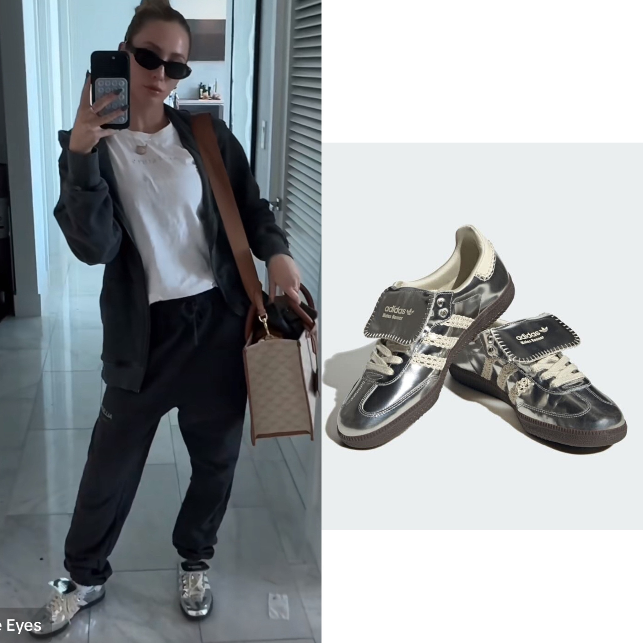 Shop Alix Earle’s shoes! #alixearle #shop #outfit #shoes #sneakers #adidas #silver #influencer #inspo #fashion #style 

#LTKfitness #LTKstyletip #LTKbeauty