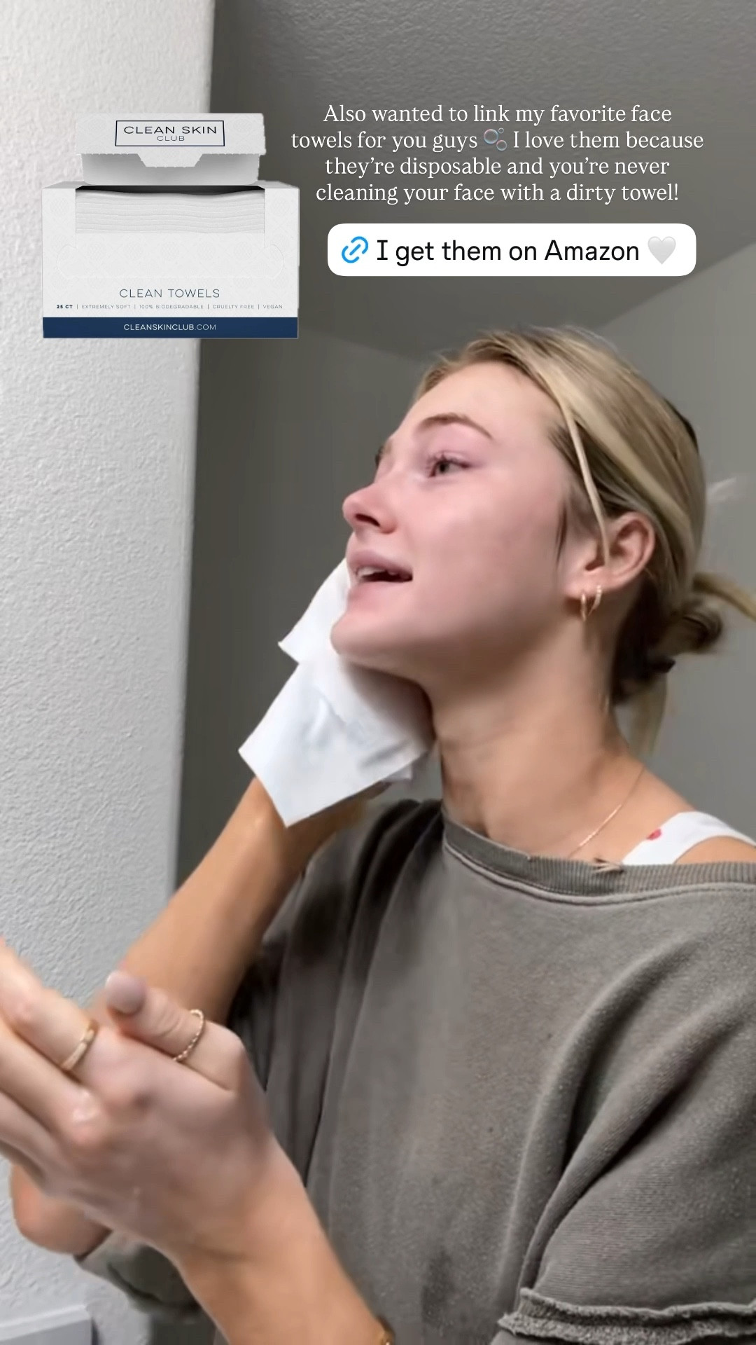 My favorite face towels!! I love them because they’re disposable and you’re not reusing a dirty towel on your clean face 🫧 

#LTKBeauty