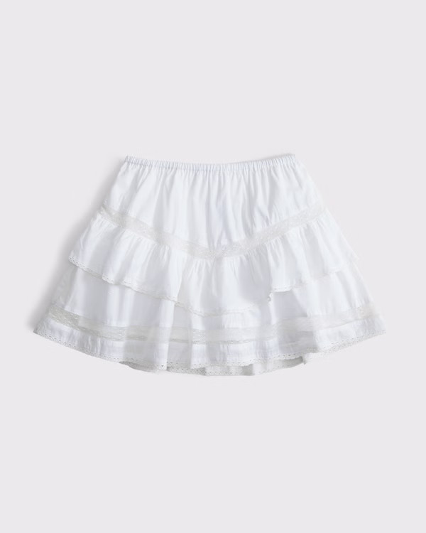 Women's High Rise Drop-Waist Mini Skort | Women's Clearance | Abercrombie.com | Abercrombie & Fitch (US)