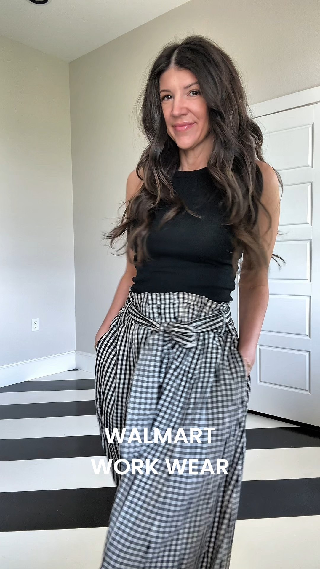 walmart work wear haul office outfits 

gingham skirt / barrel jeans / chambray button down / leopard dress / work dress / office dress / cardigan / office look / office outfit / joggers / look for less / vest