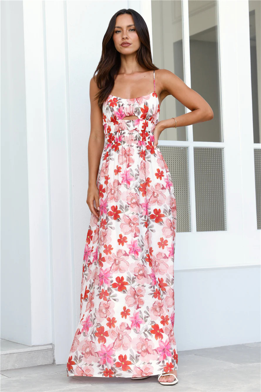 Petals Of Summer Maxi Dress Floral | Hello Molly (AU)