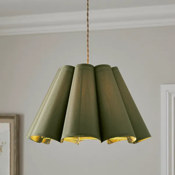 Petal Pleat Lamp Shade | Dunelm (migrated)