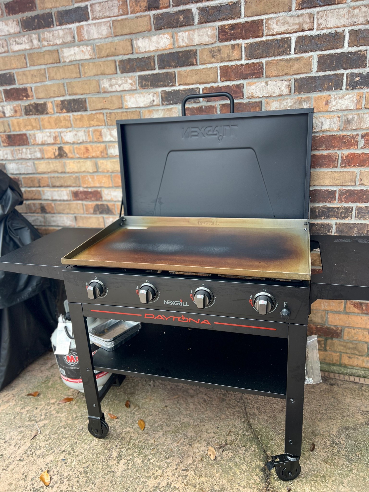 Spring is here - bbq time is here!! Daytona 4-Burner Propane Gas
Griddle with Lid in Black is a must have here! Using on daily basis! 

#LTKSeasonal #LTKfoodie #LTKHome