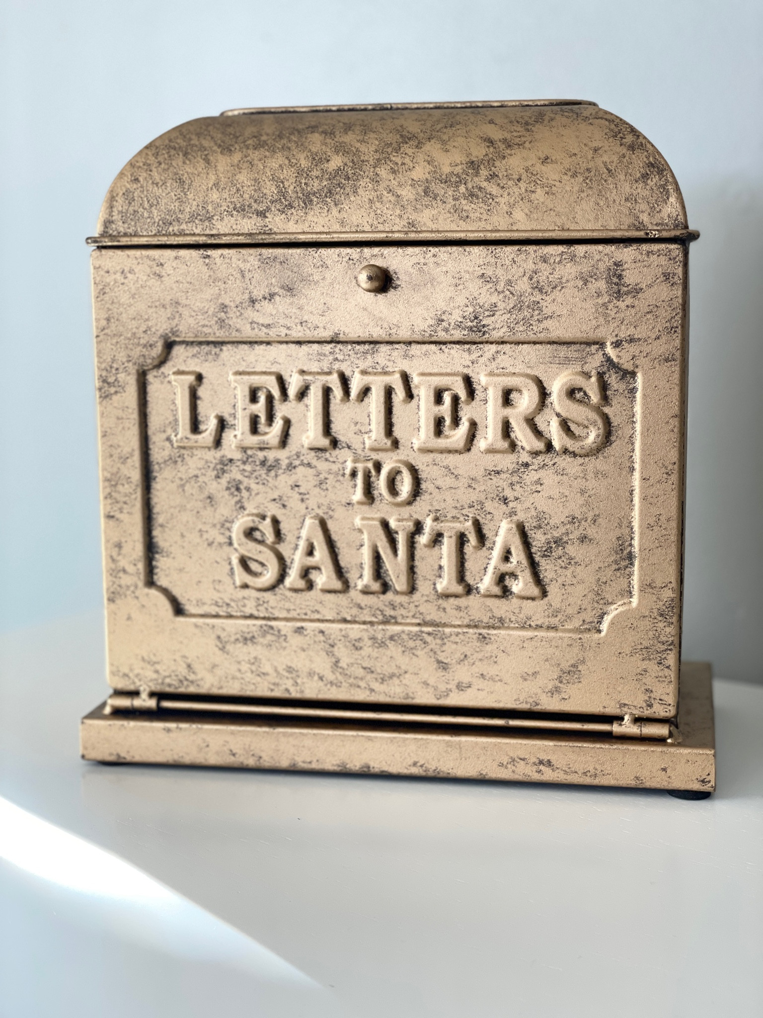 This Letters To Santa mailbox is such a good inexpensive alternative to some of the more pricey ones I have seen the last few years. It is on major sale! Such a cute decor find for Christmas 🎄 

#LTKHoliday #LTKsalealert #LTKhome