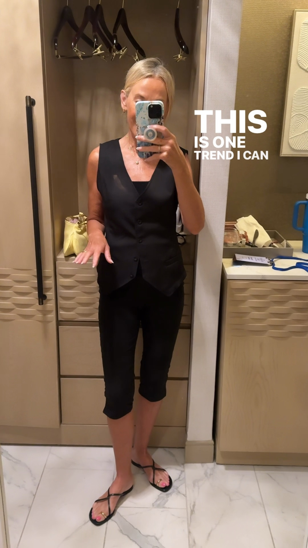 Hop on this capri trend! #blackcapris #capripants #fashionover50

#LTKootd #LTKOver40 #LTKPetite