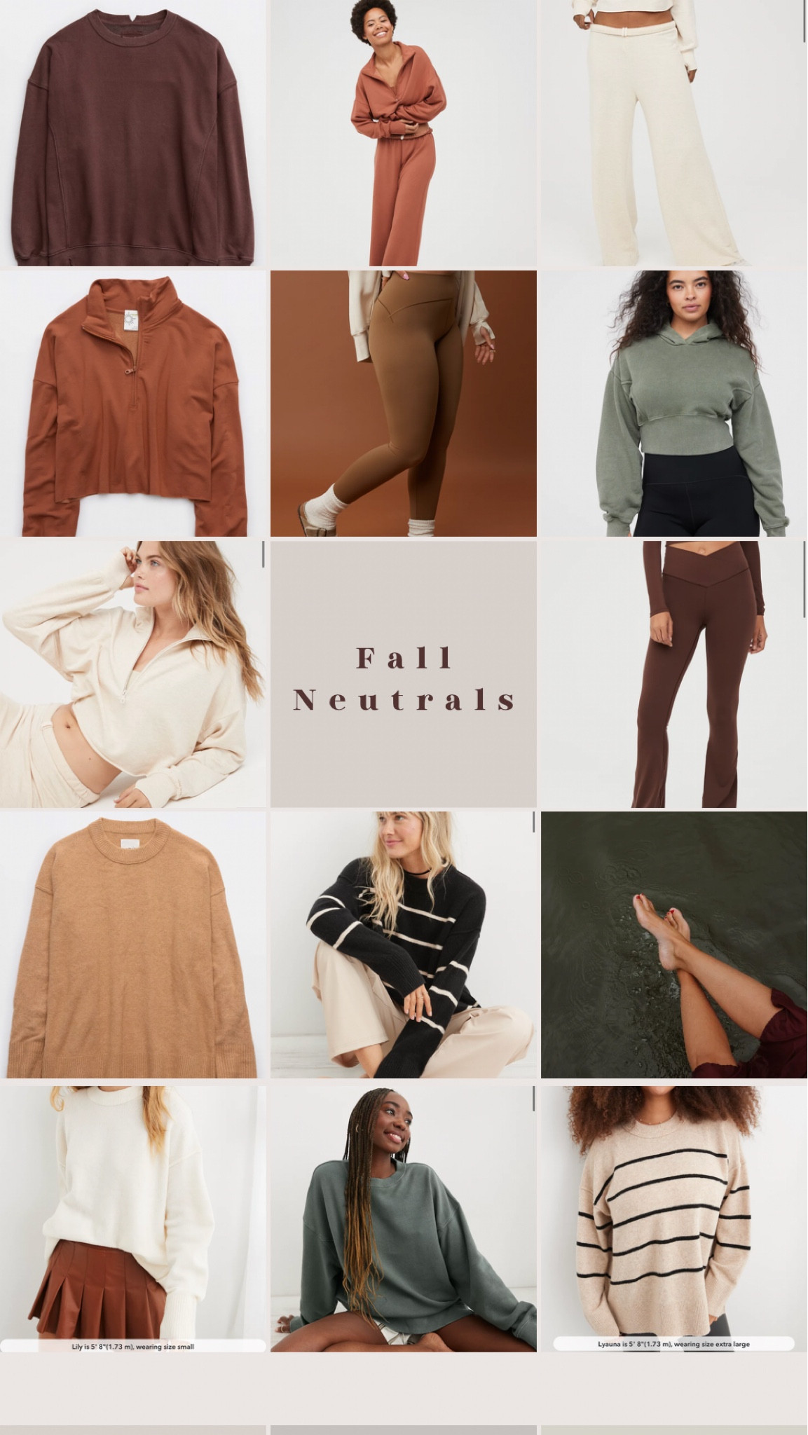 ⚠️BIG SALE!⚠️ LTK exclusive sale! Click links to get an ADDITIONAL 25% off! You can’t beat this😍🥹 

Fall colors, fall style, fall outfits, neutral outfits, monochrome outfit, mix and match style, aerie aesthetic, aerie style, lululemon, neutral fall outfit, casual fall outfit, cute fall style, cute casual outfits, brown outfit, cream outfit, green outfit, leggings outfit, flare pants, flare pants outfit, zip up, zip up outfit, striped sweater, sweaters, sweater outfits, fall sweaters, fall 2023, sale, on sale, big sale, sweatshirt, sweatshirt outfit, everyday outfits, everyday style, cute everyday outfit, rich aesthetic, chic style

#LTKSeasonal #LTKsalealert #LTKSale