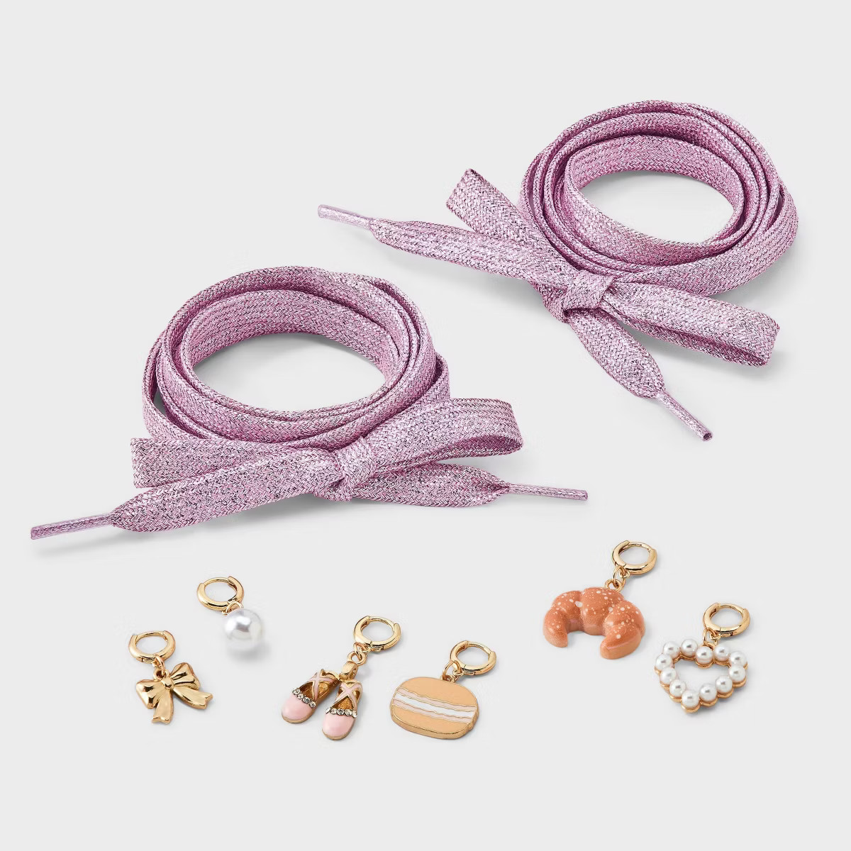 Girls' Shoe Charm Set - art class™ Pink | Target