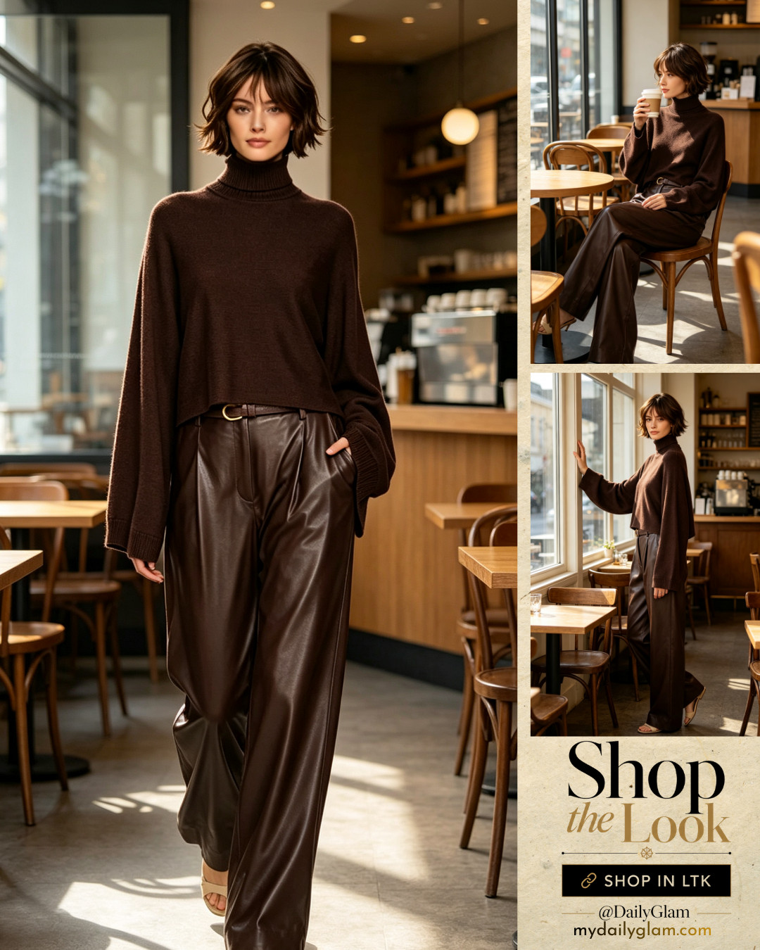 Sophisticated brown sweater looks for work & weekend

#WorkFallOutfit #WeekendFallStyle #BrownKnitwear 

 #LTKootd #LTKOver40 #LTKWorkwear
