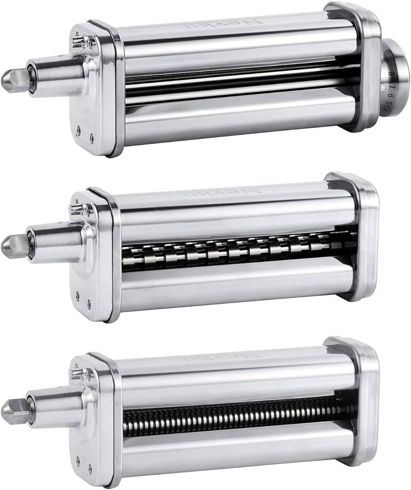 Pasta Maker Attachments Set for all KitchenAid Stand Mixer, including Pasta Sheet Roller, Spaghet... | Amazon (US)