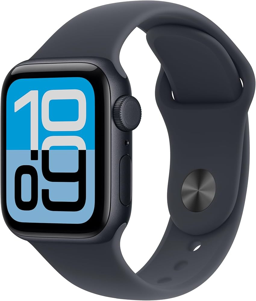 Apple Watch SE 3 [GPS + Cellular 40mm] Smartwatch with Midnight Aluminum Case with Midnight Sport... | Amazon (US)