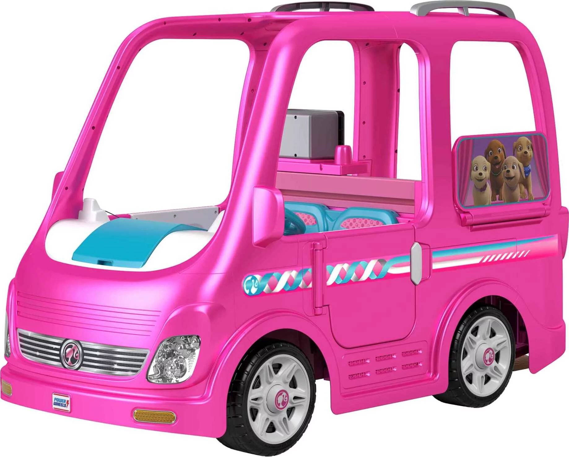 Power Wheels Barbie Dream Camper, Battery Powered 12V Ride On Vehicle - Walmart.com | Walmart (US)