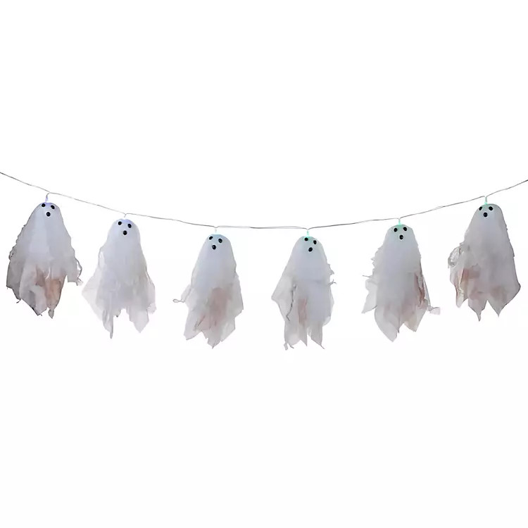 LED Color Changing 6-Ghosts String Lights | Kirkland's Home