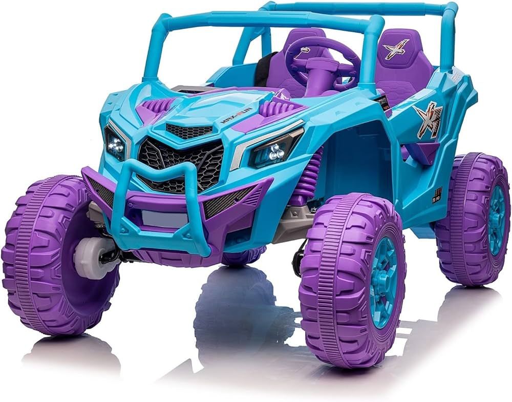 2023 New XXXL 2-Seater Ride On UTV, 24V Battery Powered Ride On Toys Side by Side for Kids 3-12yr... | Amazon (US)