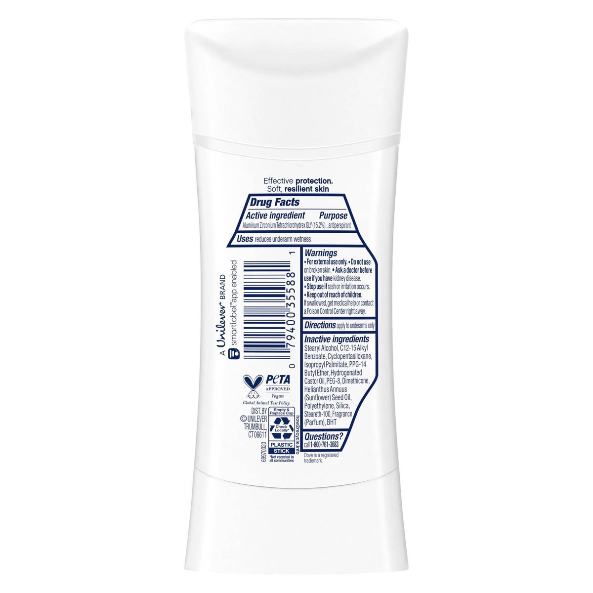 Dove Beauty Advanced Care Sensitive 48-Hour Women's Antiperspirant & Deodorant Stick - 2.6oz | Target