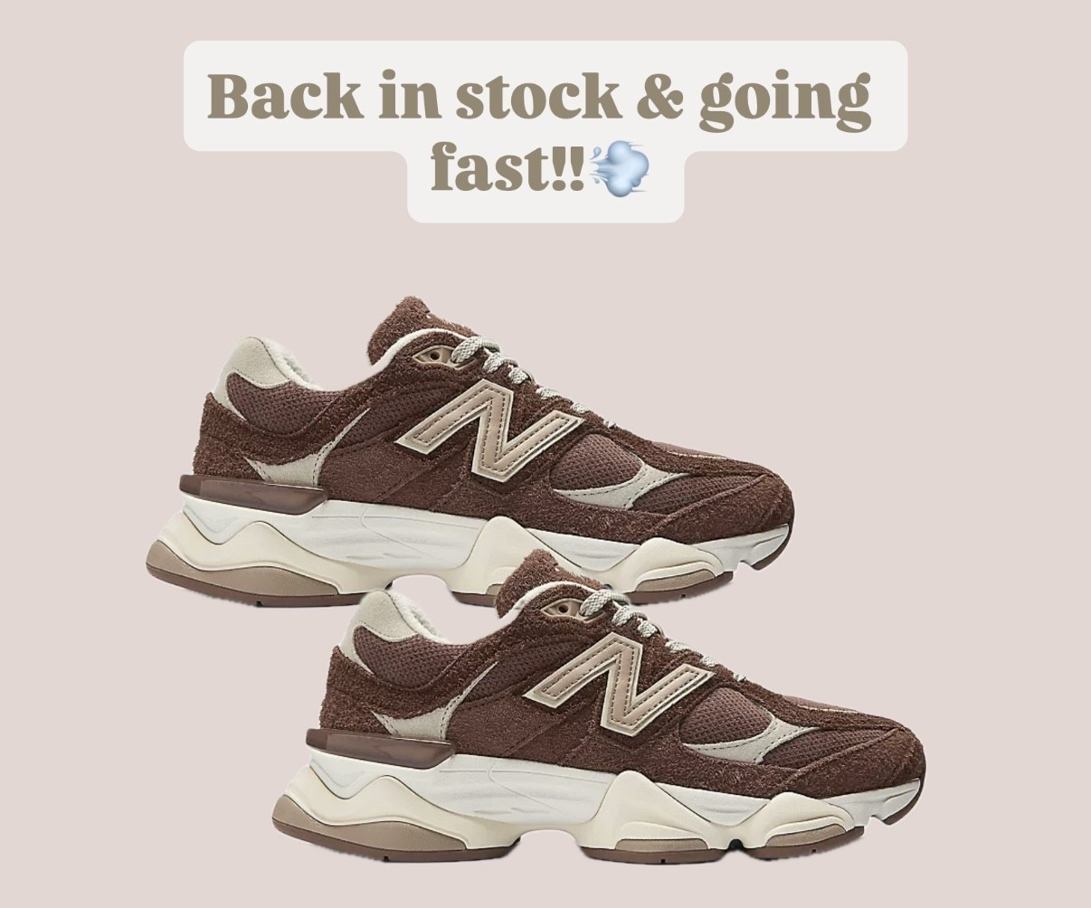 Back in stock
New balance
Trending 
Sneakers 

#LTKmomlife #LTKActive #LTKSaleAlert