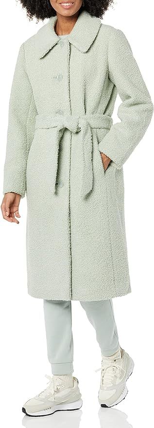 Amazon Essentials Women's Relaxed-Fit Recycled Polyester Sherpa Long Coat (Available in Plus Size... | Amazon (US)