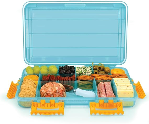 SubSafe Charcuterie Safe Waterproof Tackle Box, Snack Storage for Beach, Parties & Tailgating, BP... | Amazon (US)