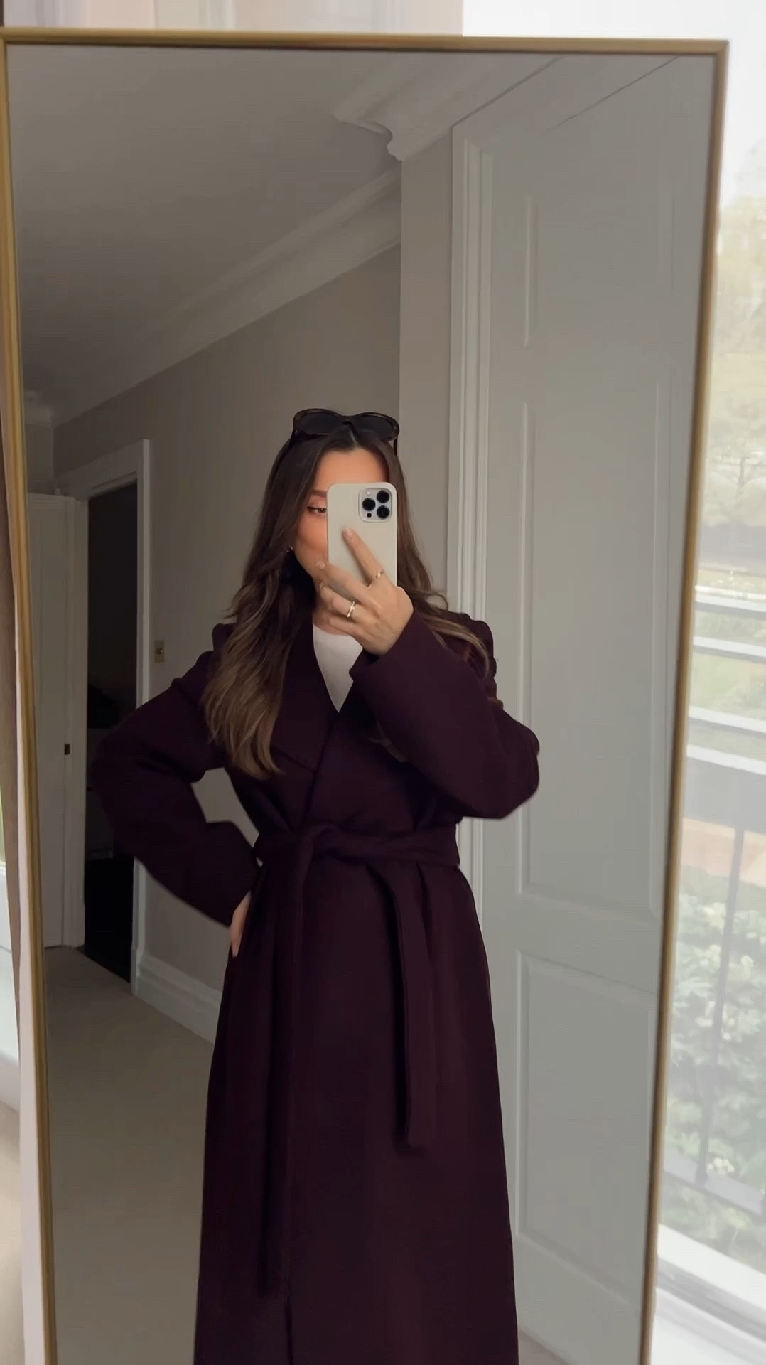 The season's trend of burgundy meets the coziness of a soft coat 🍇

#LTKstyletip #LTKautumn #LTKeurope