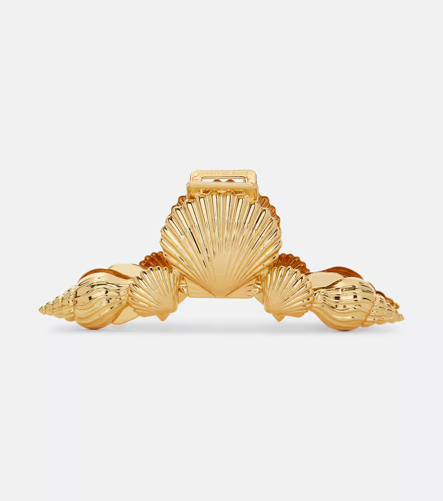 Jennifer Behr Oceane gold-plated hair clip | Mytheresa (UK)