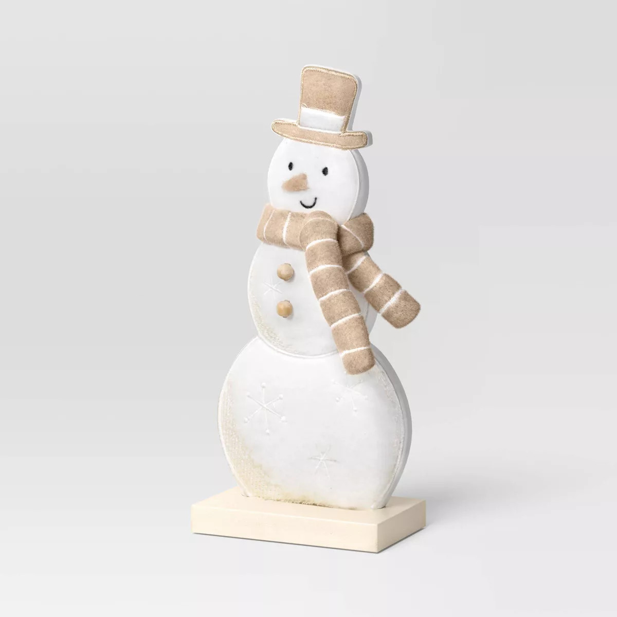 Fabric Christmas Snowman Figurine - Wondershop™ White | Target