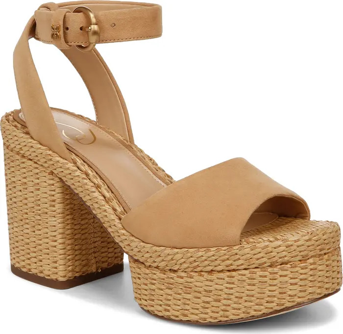 Sam Edelman Immie Ankle Strap Platform Wedge Sandal (Women) | Nordstrom | Nordstrom