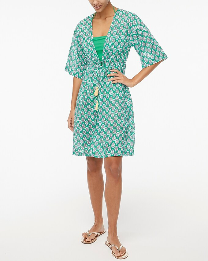 Tie-front cover-up | J.Crew Factory