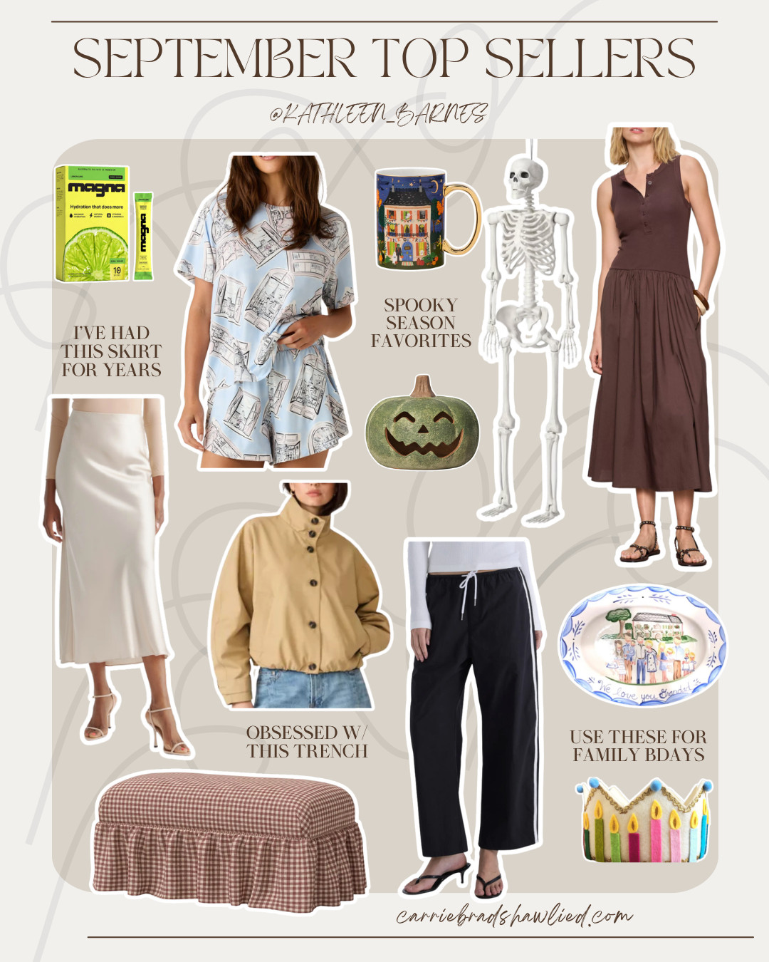 What CBL gals loved most in September --  

 