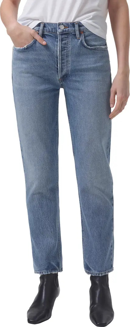 AGOLDE Riley High Waist Straight Leg Jeans | Nordstrom | Nordstrom