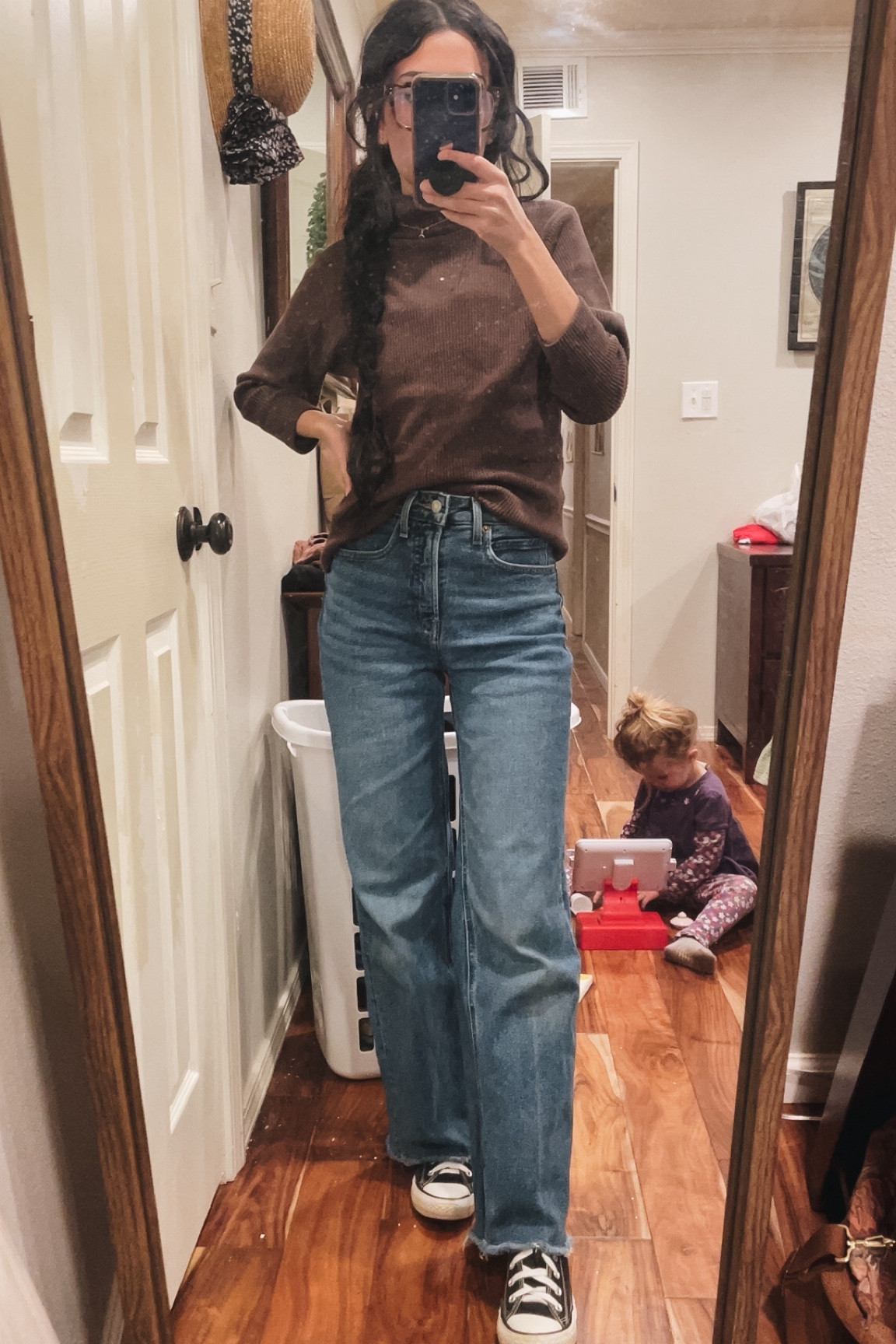 Mom fit of sorts 🖤