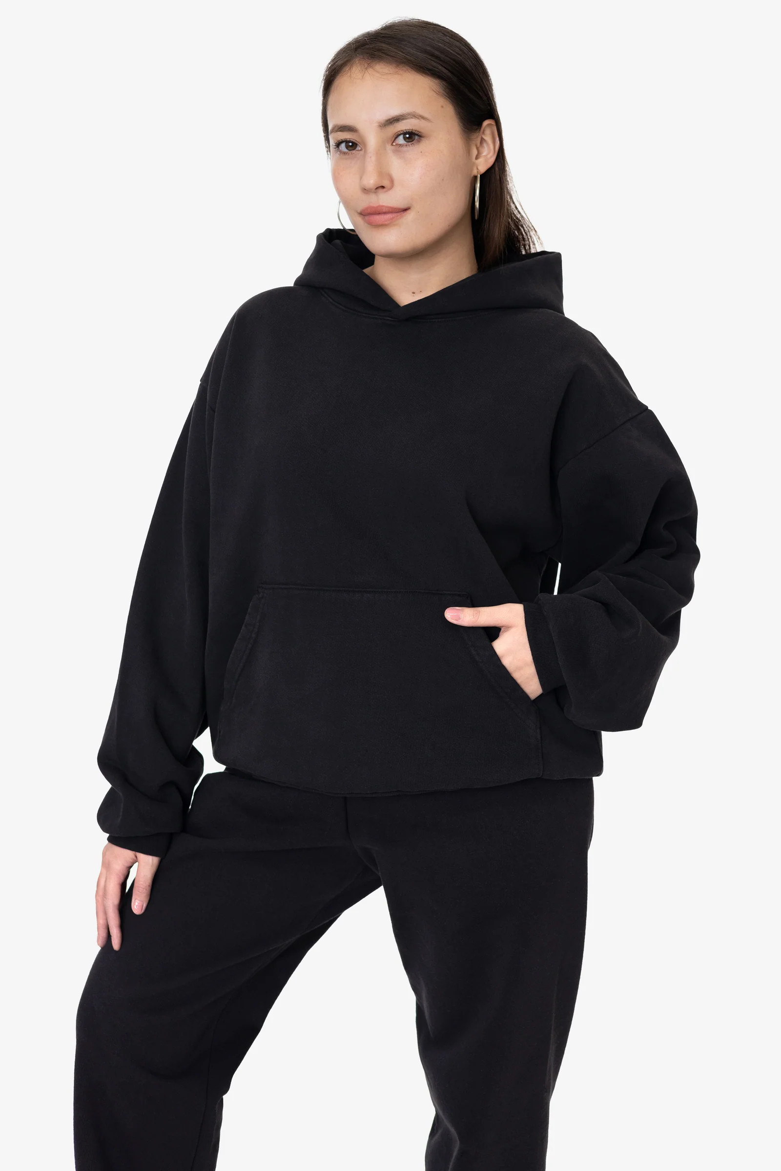 HF09 - Heavy Fleece Hoodie (Garment Dye) | Los Angeles Apparel
