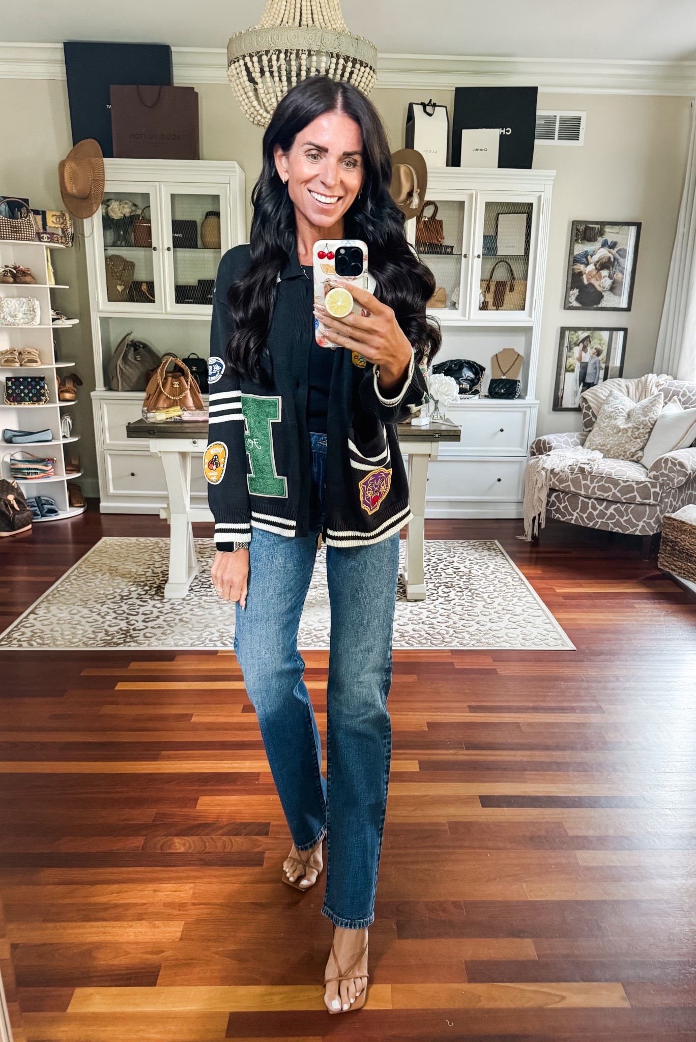 Size XS cardigan medium tank
24 denim
Fall outfit 

#LTKSeasonal #LTKStyleTip