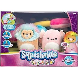 Squishville Mini-Squishmallows Plush Beach Accessory Set - Includes One 2-Inch Mini Plush, One Sa... | Amazon (US)