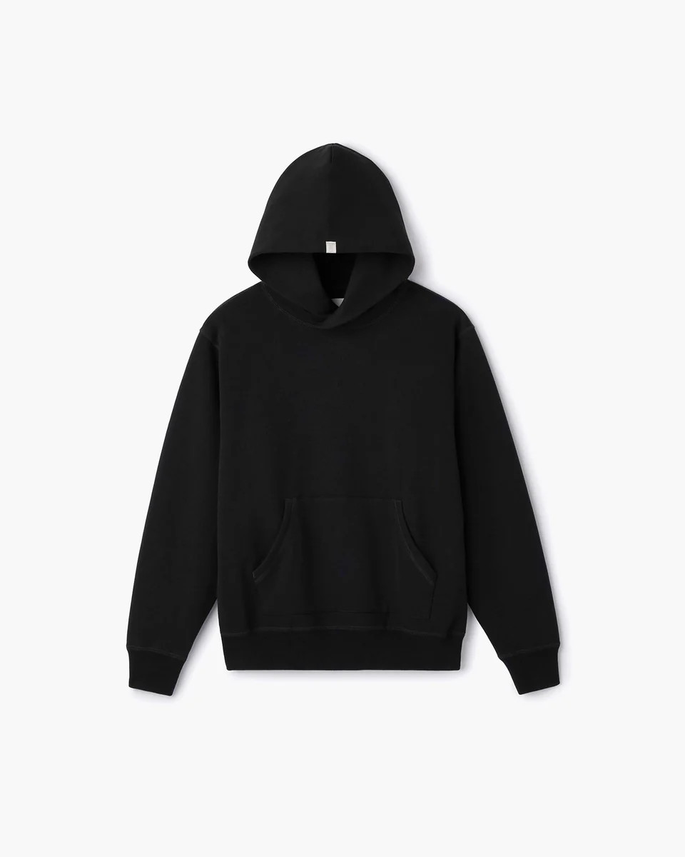 Core Fleece Hoodie in Black | Sweatshirts | Unisex Clothing | TKEES