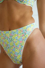 Larsen Lace Trim Bottoms — Palisades | YLLW The Label