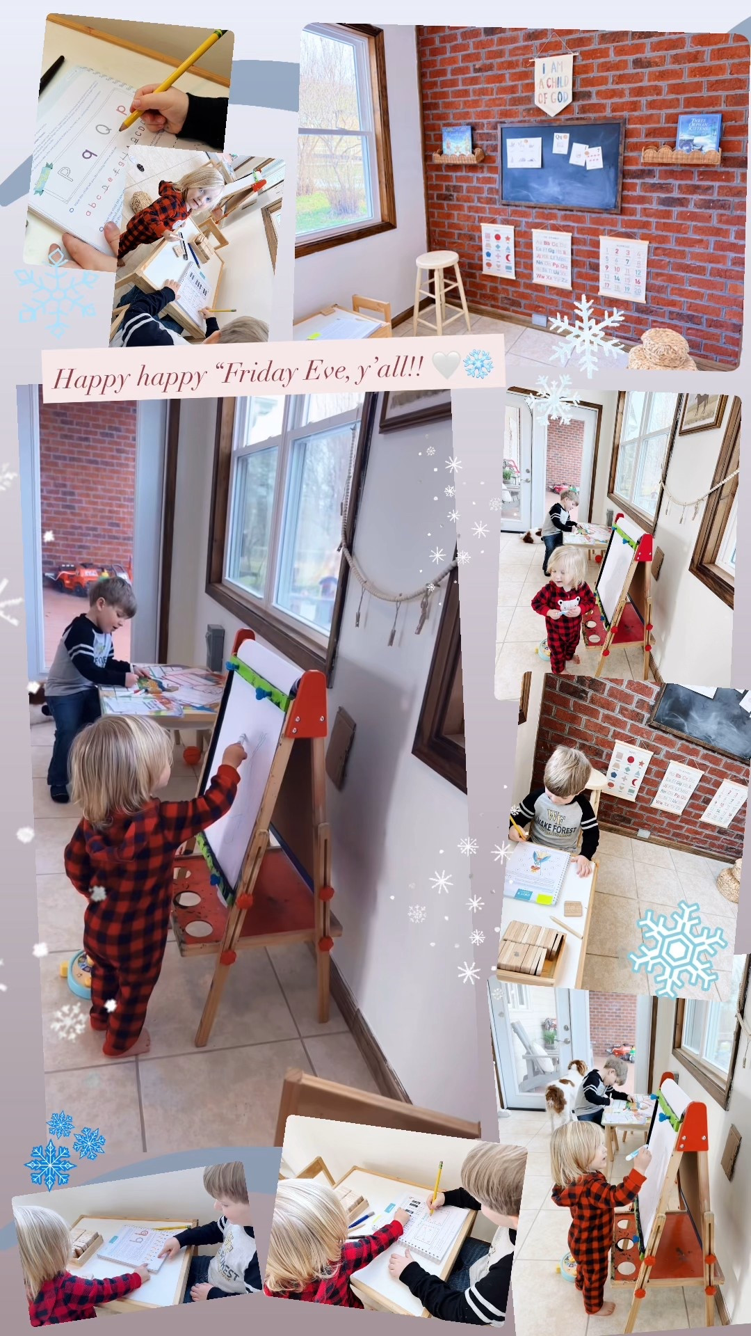 Happy happy “Friday Eve, y’all!! 🤍❄️