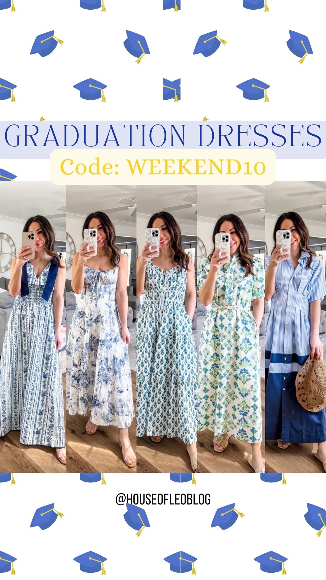 Avara code: WEEKEND10. Graduation dresses, maxi dresses, spring dresses. Wearing XS in all.

#LTKSaleAlert #LTKOver40 #LTKPetite