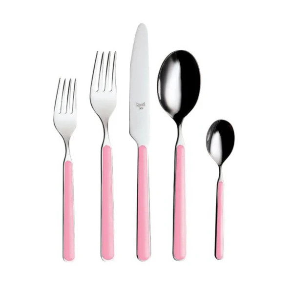 Pink Flatware, Five Piece Setting | The Avenue