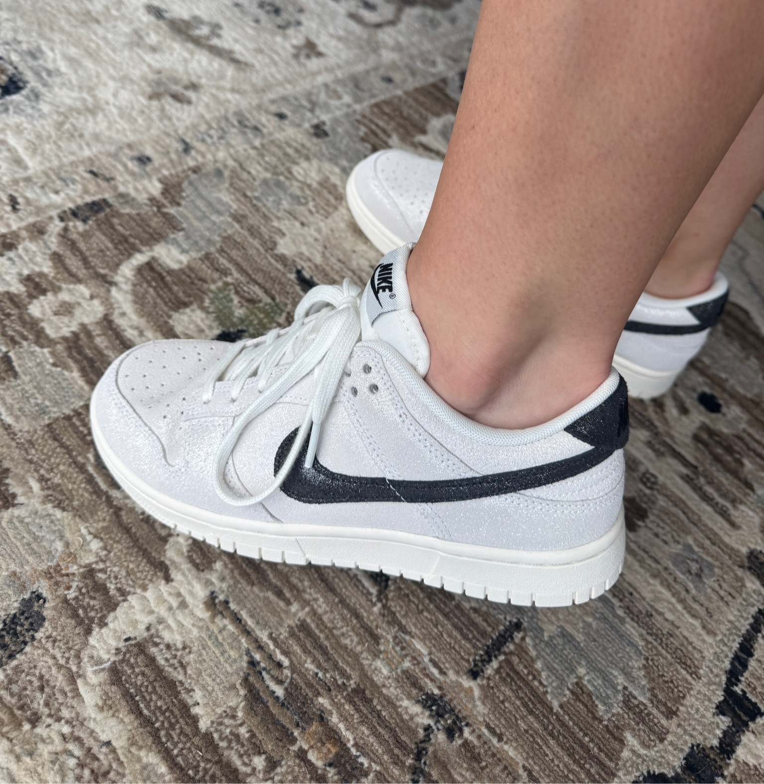Officially my new favorite sneaker 🤩 I’m obsessed with the light shimmer. It gives the perfect feminine flare. I’ve linked multiple sites in case your size has already sold out on one! 

#LTKActive #LTKTravel #LTKStyleTip